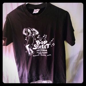 Music shirt fantastic shirt bop street records